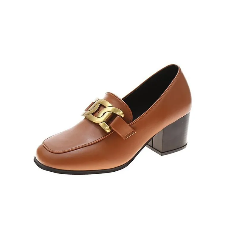 

Corporis 2020 new pumps shoes woman square toe shallow ladies prom working female shoes thick high heels shoes