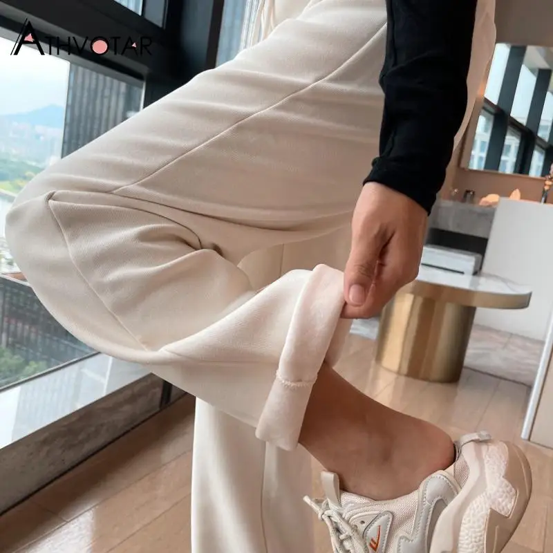 

Женские теплые леггинсы с высокой талией, на зиму