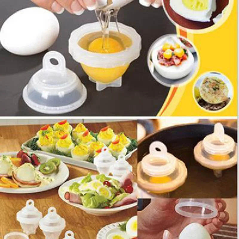 

Hot NEW Egg Yolk Separator Steamed Egg Container Egg Separator Cooking Tool