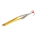 Приманка для зимней подледной рыбалки, 10 г, 20 г, 25 г, вертикальные приманки, металлическая блесна, жесткая приманка с тройным крючком для ловли окуня и щуки