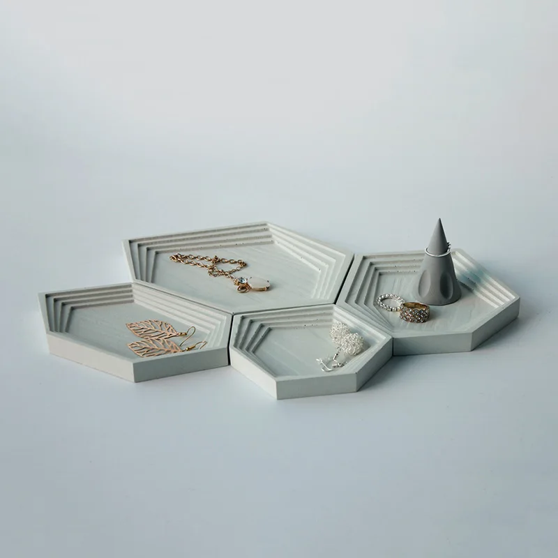 Неправильная геометрическая форма для цемента хранения ювелирных изделий