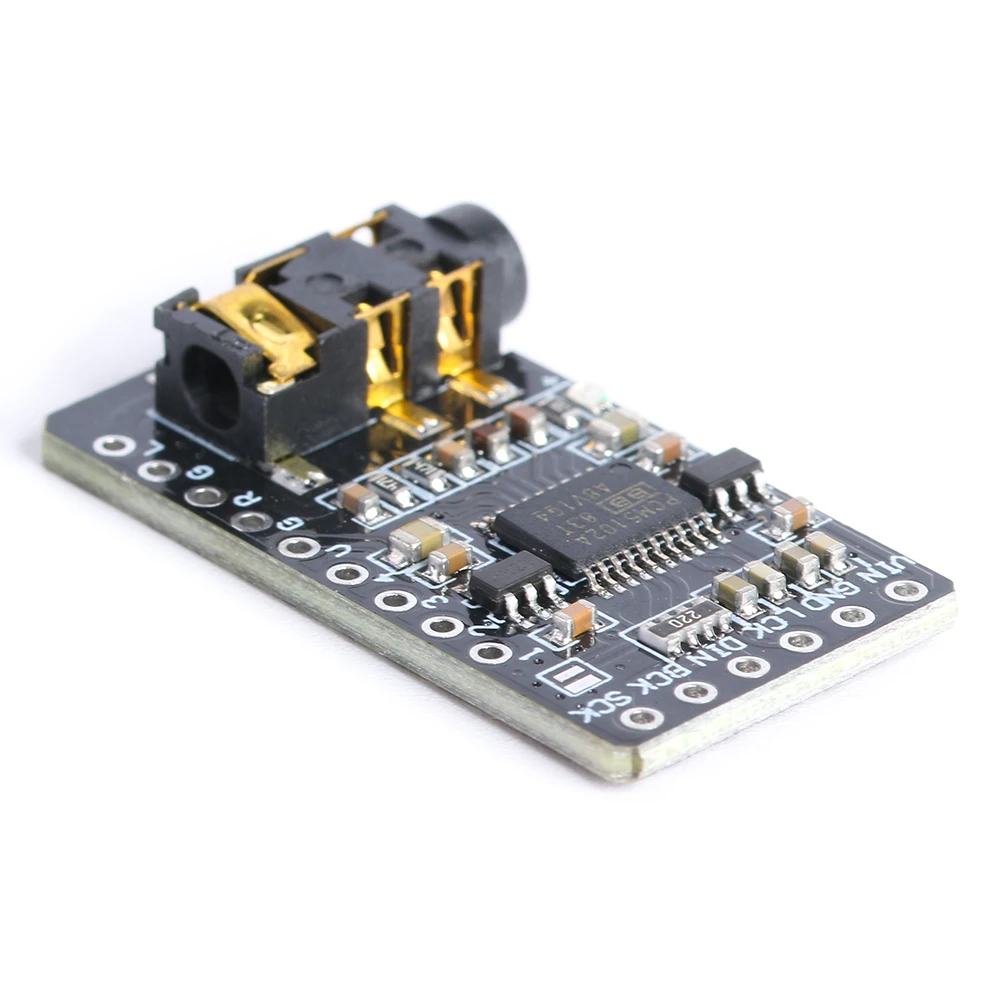 Интерфейс Topping I2S PCM5102A DAC декодер GY-PCM5102 модуль плеера для Raspberry Pi pHAT плата формата