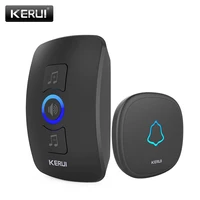 kerui m525 wireless doorbell 433mhz home security waterproof touch button 150m long distance smart doorbell 32 songs adjustable