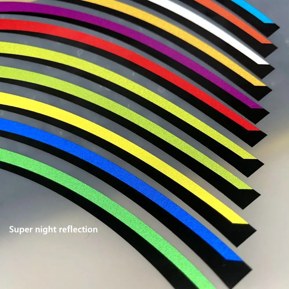 Водонепроницаемая Светоотражающая наклейка на обод для мотоцикла Yamaha MT-07