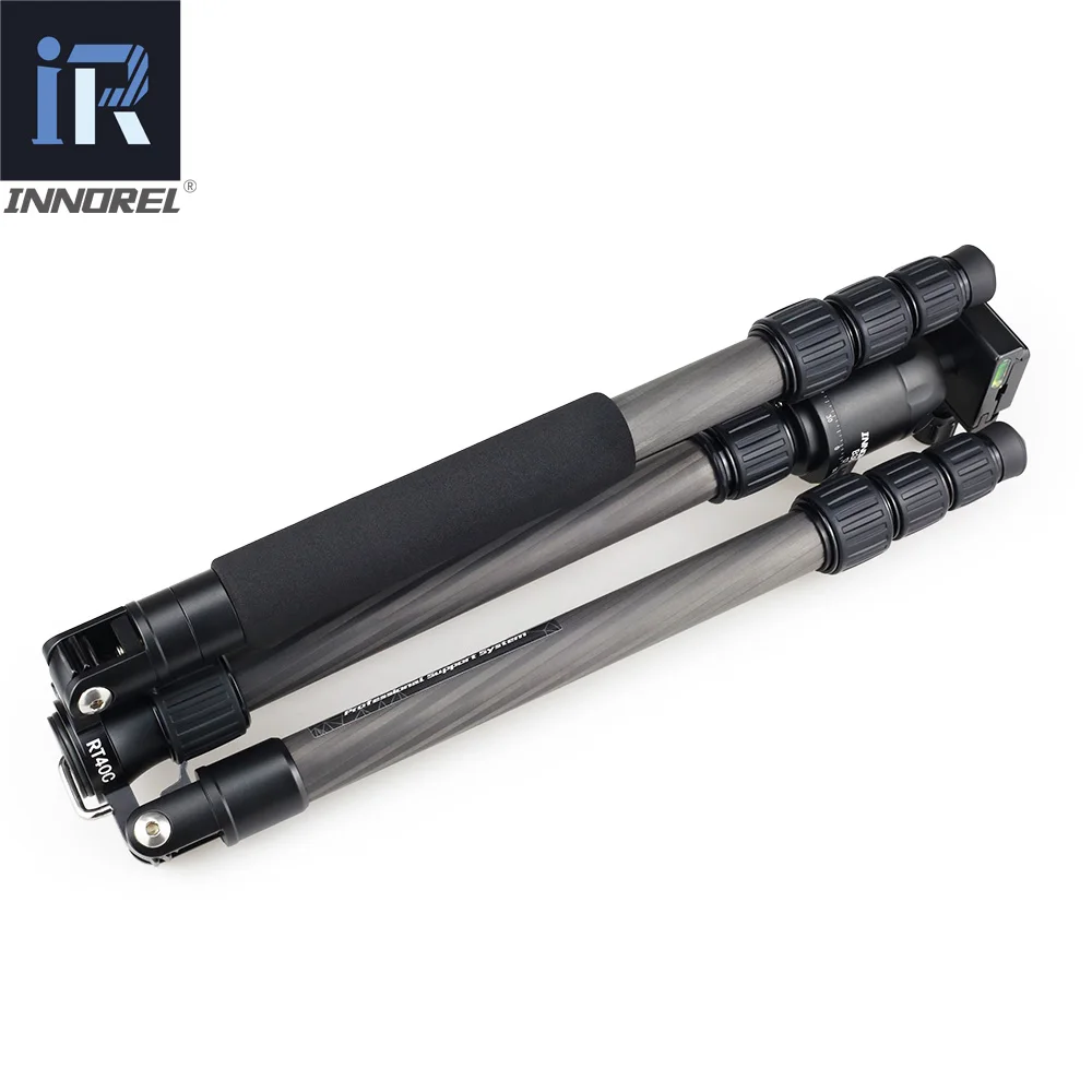 

INNOREL RT40C Lightweight Carbon Fiber Tripod High Quality Professional Travel Monopod Stand for DSLR Video Camera Gopro tripods