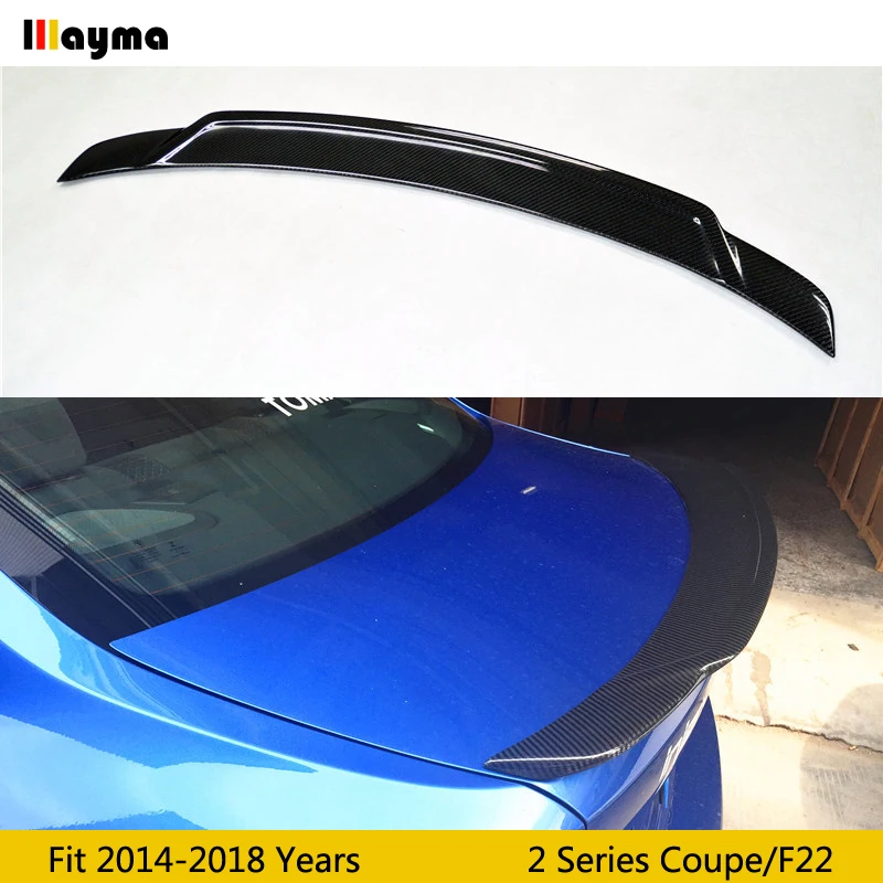 Спойлер для заднего багажника из углеродного волокна BMW 2 серии 220i M235i M240i 2014 2015 2016