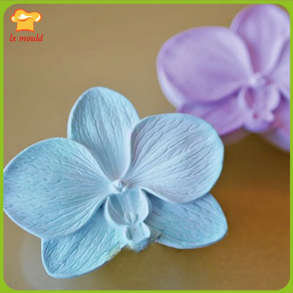 

LX-MOULD Phalaenopsis Silicone Mold Candle 3d flower Mould