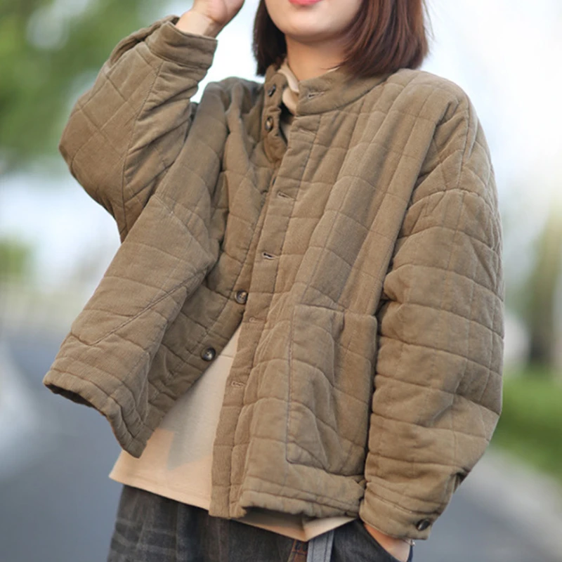 Женская Стеганая куртка Max LuLu зимняя повседневная стеганая большого размера в