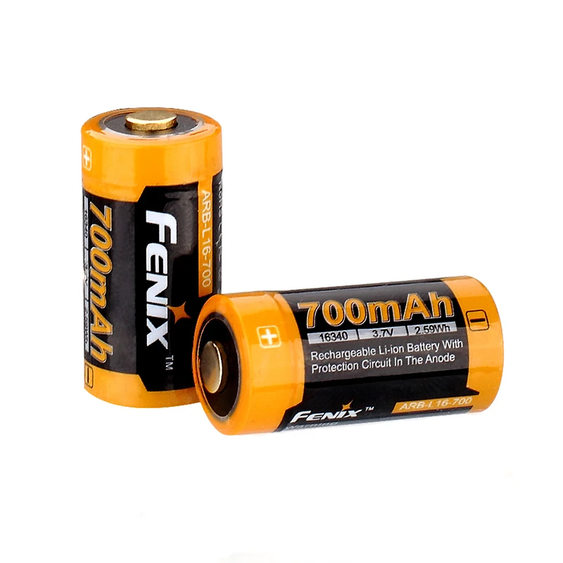Аккумуляторная литий-ионная батарея Fenix ARB-L16-700 3 6 V 16340 700mAh | Лампы и освещение