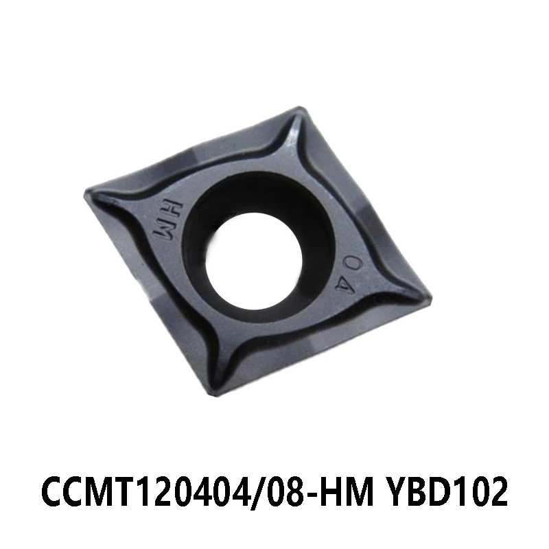 

Оригинал CCMT1204 CCMT120404-HM CCMT120408-HM YBD102 CCMT 120404 120408 карбидная вставка для токарного станка резак токарные инструменты CNC резка