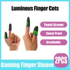 2 шт., дышащие перчатки для игрового контроллера PUBG, с защитой от пота и царапин
