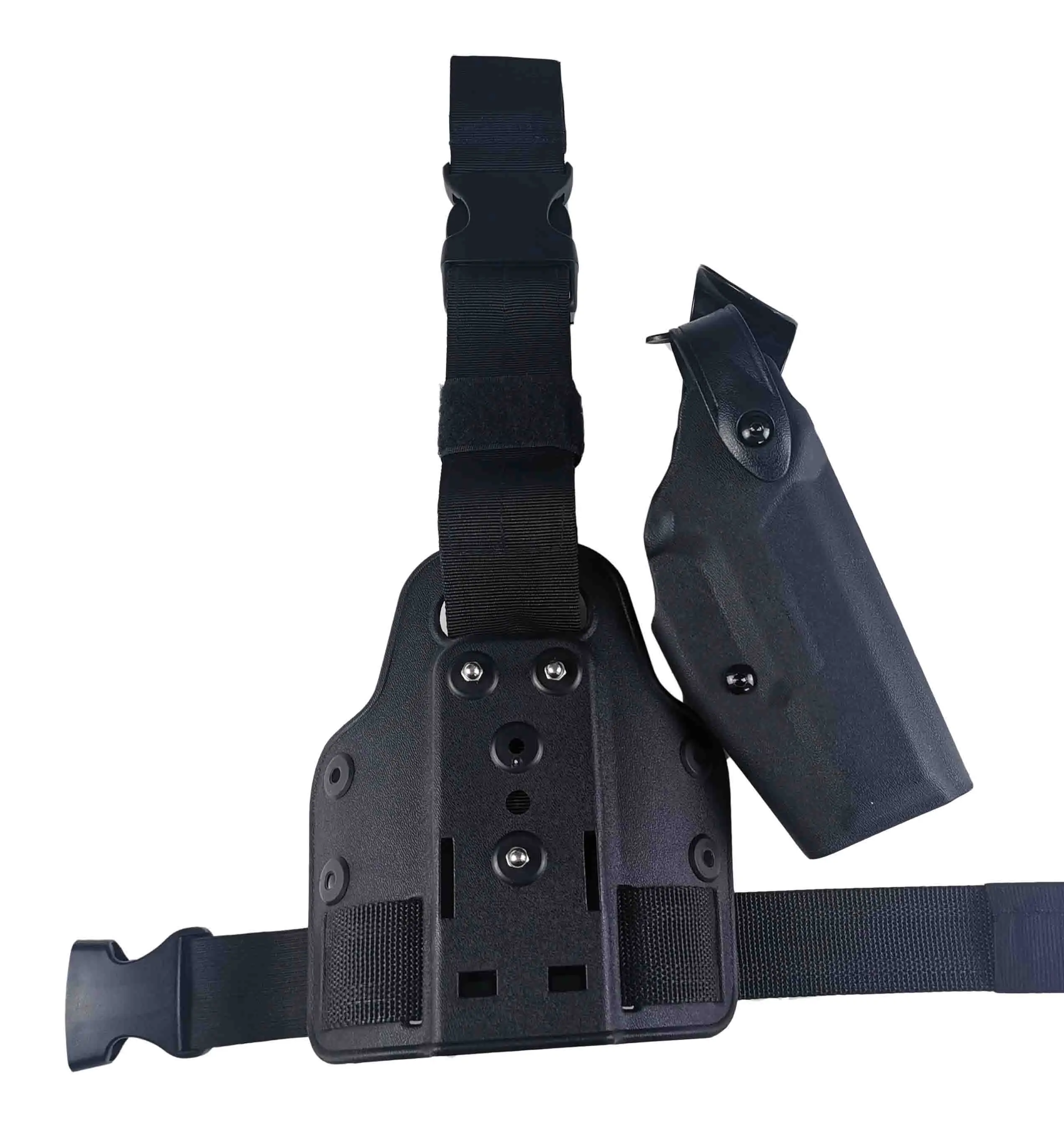 Желтый цвет Airsoft Safarilands пистолет Glock17 19 22 23 31 Ремень Кобуры вспышка светильник для правой руки использовать ножной кобура светильник подшипник glock кобура - Цвет: Желтый цвет