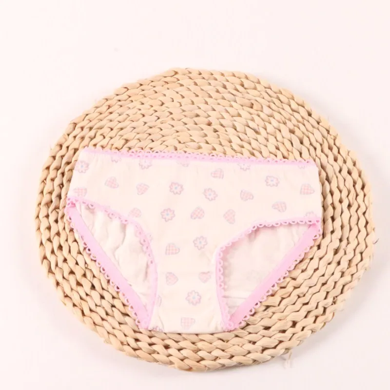 5 шт./лот Модное нижнее белье для маленьких девочек Трусики с изображениями