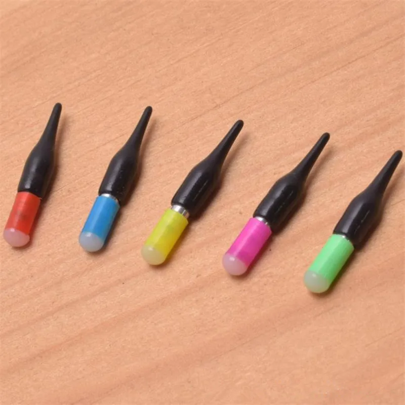 5 шт./лот поплавки для ночной рыбалки светящиеся удочки светодиодные поплавковые