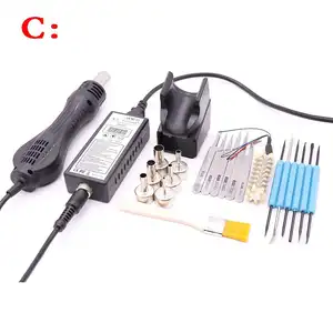 220В 110В 8858 чий ный пистолет BGA паяльная станция чий х Воздуходувка с паяльником сварочный инст