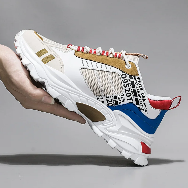 

Men's shoes new autumn trend sports and leisure running summer breathable daddy shoes