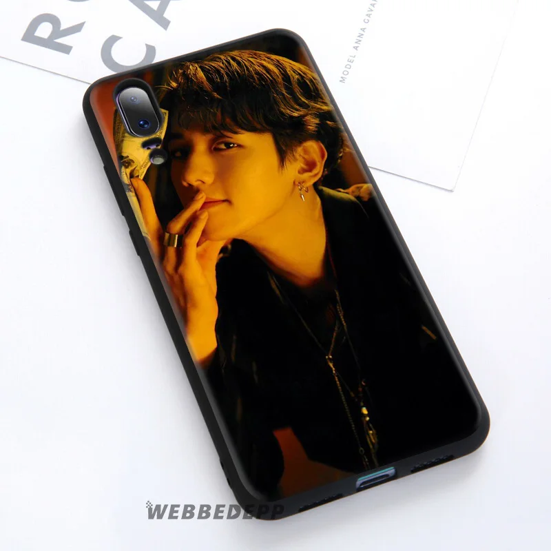Мягкий чехол Exo K Pop Baekhyun для Huawei Mate 30 P20 P30 P Smart Z Plus Lite Pro 2018 2019 Honor View 20 9X |