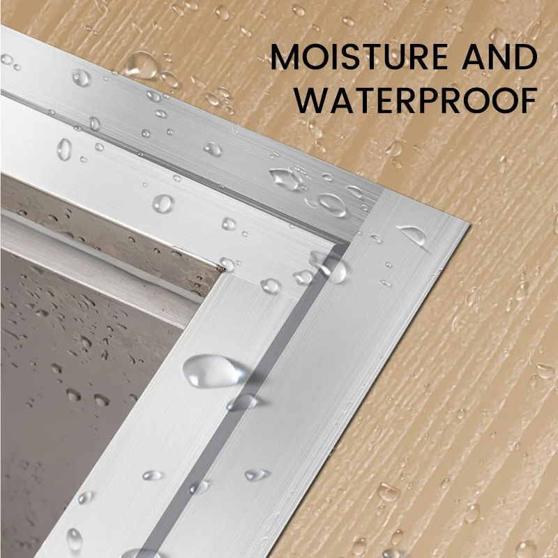 Алюминиевая водостойкая наклейка для кухонной раковины лента против плесени