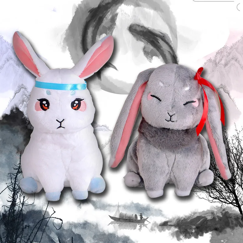 

Mo Dao Zu Shi Anime Plush Doll Toy Kawaii Rabbit Wei Wu Xian Lan Wang Ji Cosplay Cartoon Toys Birthday Gifts Prop