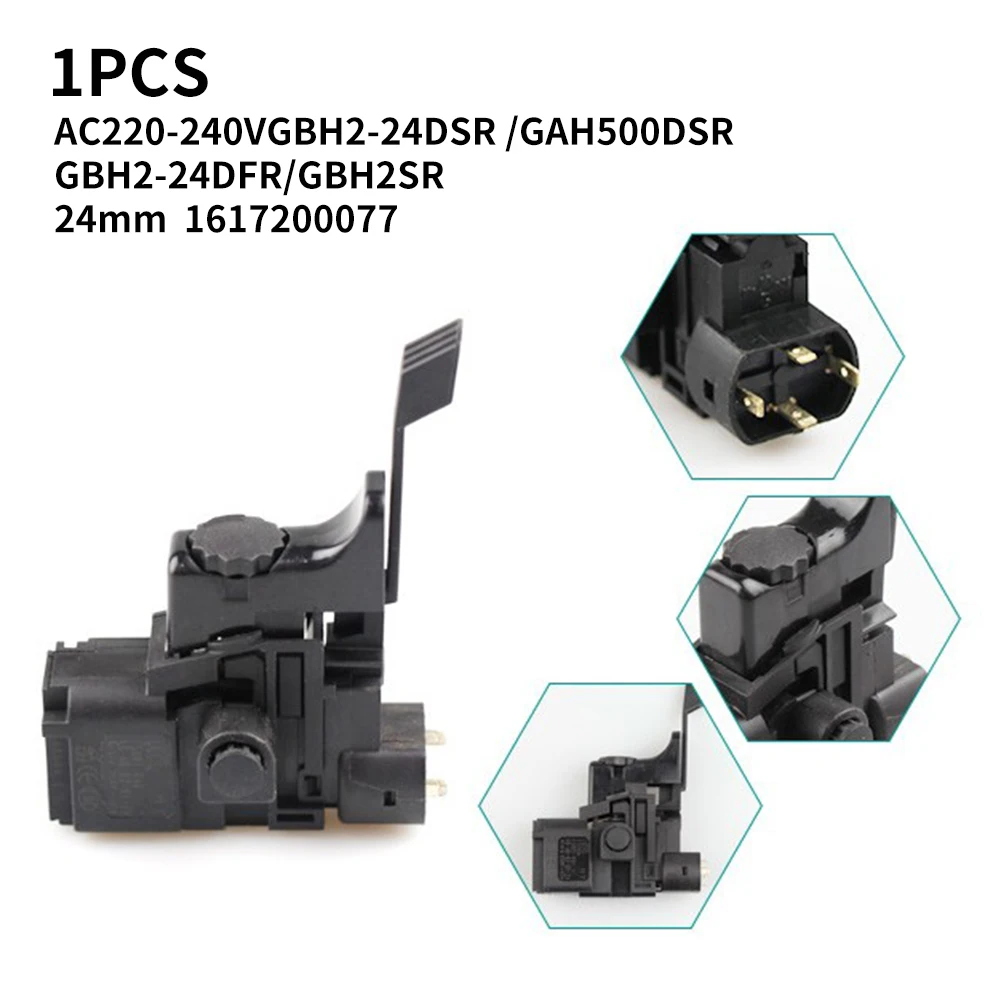 

For Bosch GBH2-24DSR Electric hammer switch GAH500DSR Drill Switch 24mm New