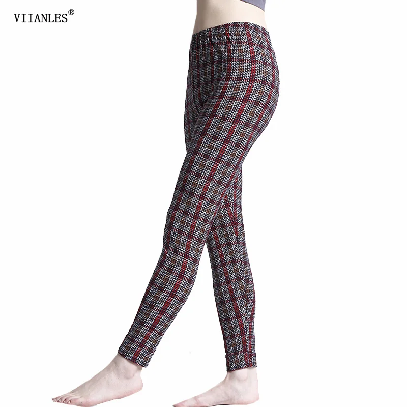 

VIIANLES Printed Yoga Leggings Women Sports Trousers High Waist Leggins Breathable Gym Tights Running Pants Casual Elastic Sexy