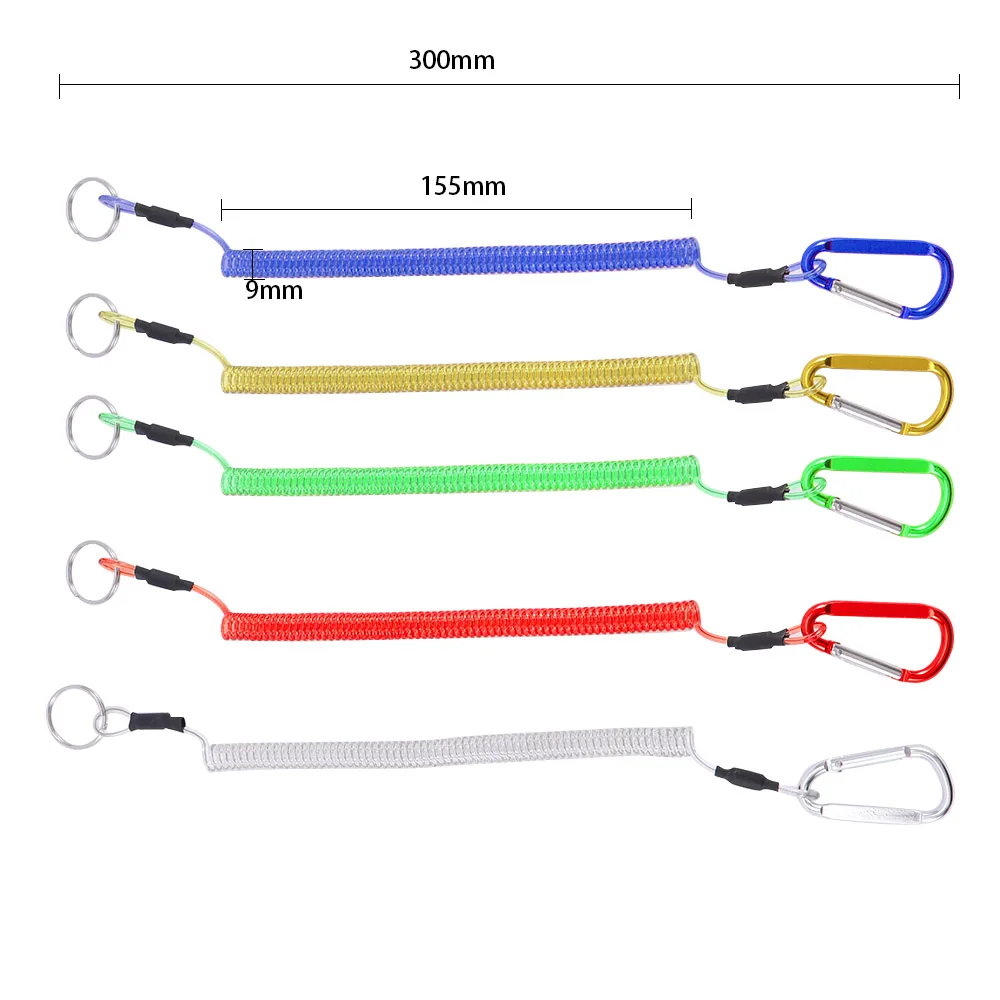 Защитный рыболовный шнур пружинный трос для катания на лодке выдвижной