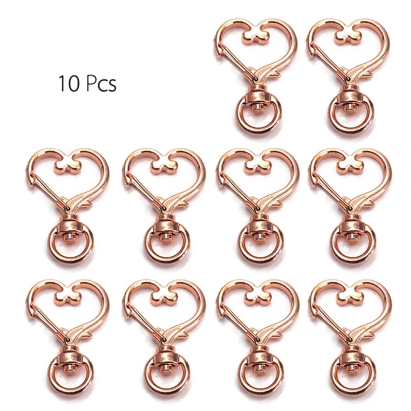 5 шт./лот брелок длинные омара застежка крючок для ключей кольцо собачка кошка