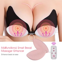 wireless breast massager 7 gears smart breast stimulator vibration bigger chest enhancer therapy massage relax vibration firming