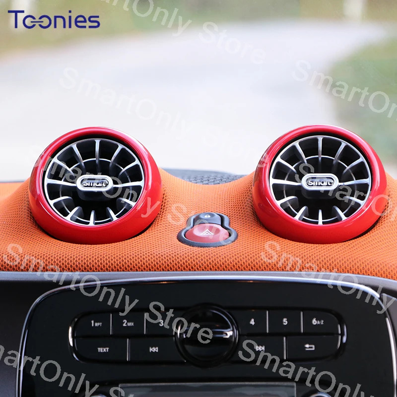 

Turbine Air Conditioner Outlet Modification Accessories For Mercedes Smart 453 Fortwo Forfour Car Styling Interior Decorations