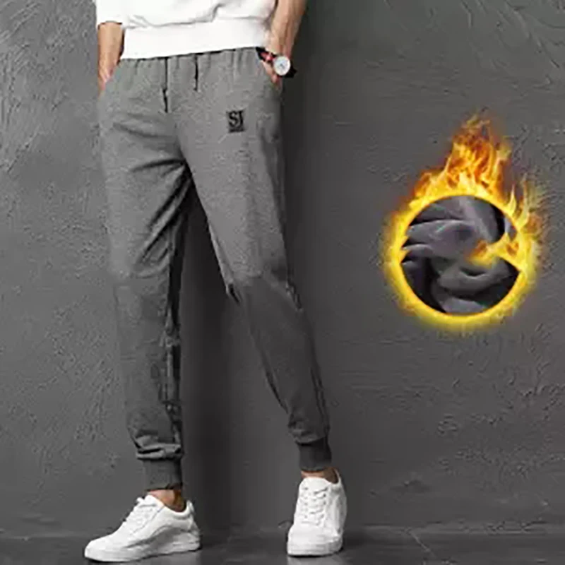2019 осенние зимние штаны мужские повседневные Студенческие Брюки Jogger