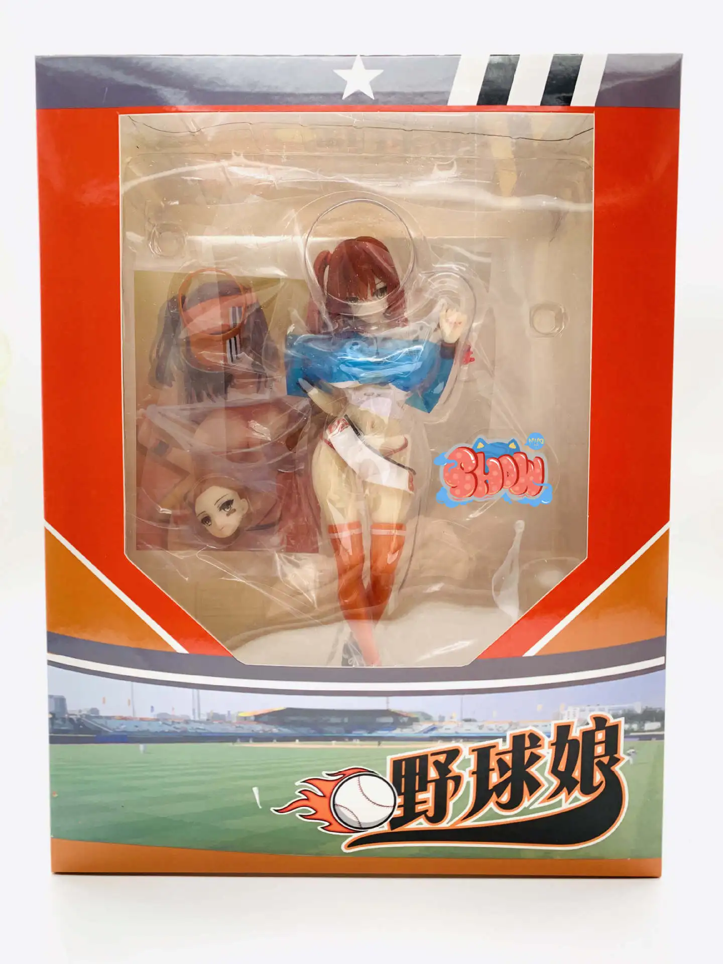 

SKYTUBE 1/6 PVC Figure Baseball Girl ILLUSTRATION By Motaro Action Figures Toys Anime Figure Sexy Girl Adult Collectible Model