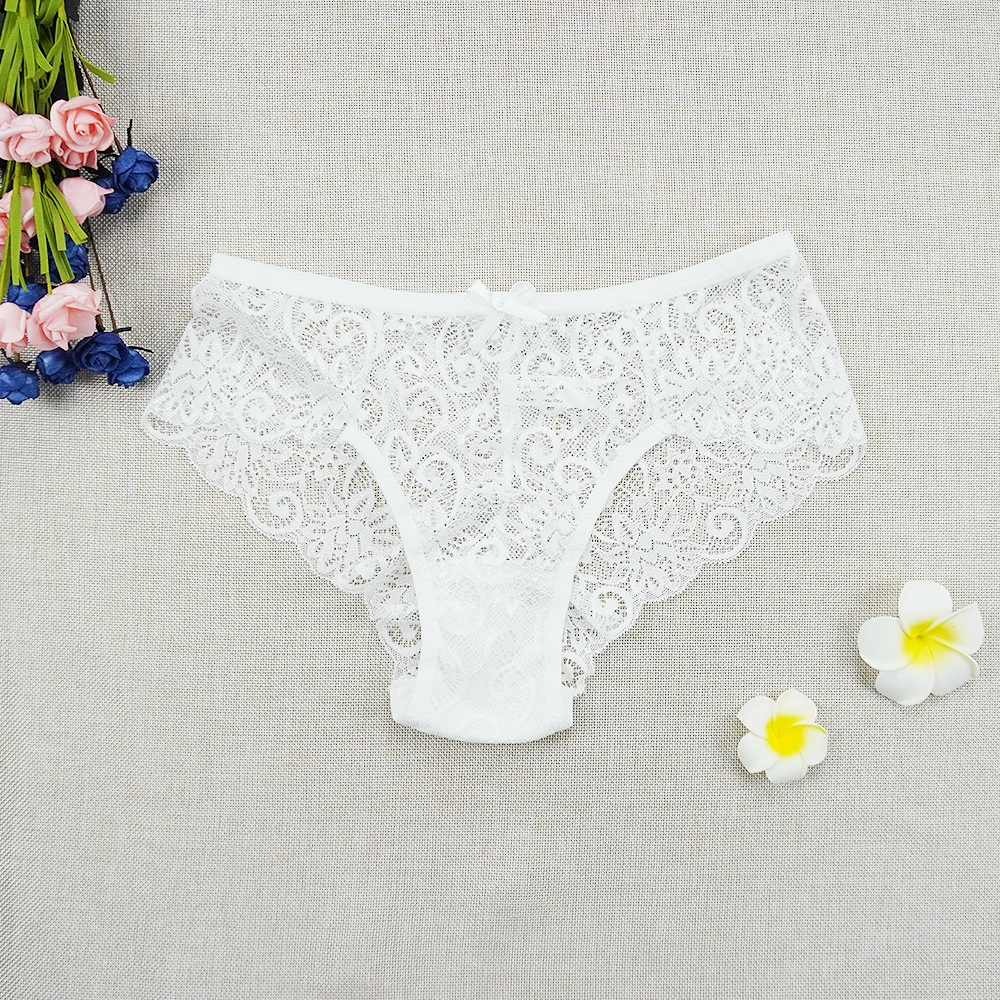 Женские полные кружевные прозрачные трусики брифы трусы сексуальные модные