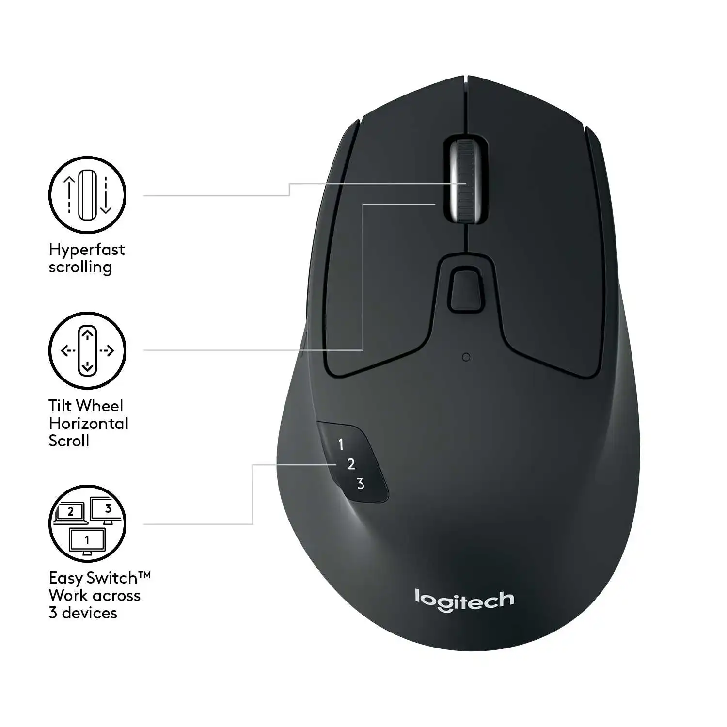 Мышь Logitech беспроводная M720 Triathlon Mouse | Компьютеры и офис