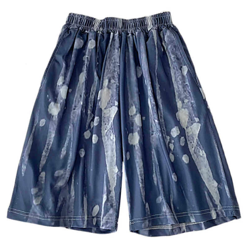 

Online Red Western Style Age-Reducing Tie-Dyed Casual Sports Pants Female Trendy Ins Korean Style Student Harajuku BF Style High
