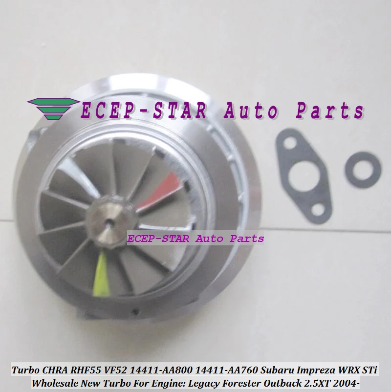 Фото Турбокартридж CHRA RHF55 VF52 14411-AA800 VF41 для Subaru Impreza WRX STi Legacy Forester Outback 2.5XT 14411AA800 14411-AA760 №1
