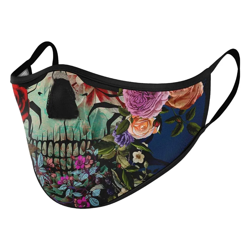 Страшная маска с принтом черепа для взрослых косплея защитная лица сексуальная