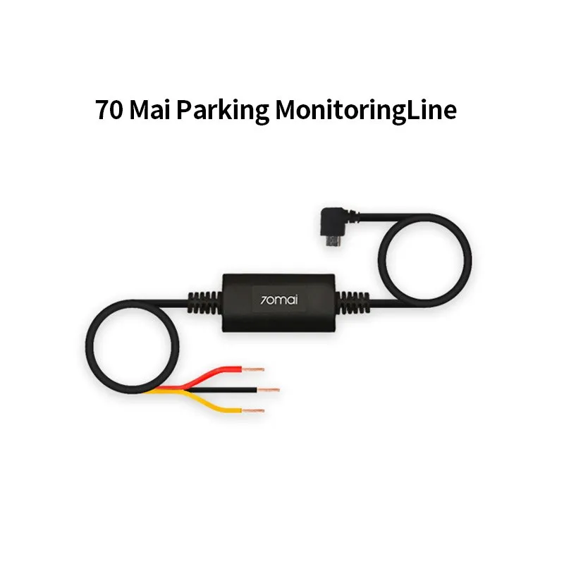 

Car Parking Surveillance Cable 70mai for Car DVR 24H Parking Monitor for 70mai 4K A800S A500S A400 D06 D07 D08 M300 Hardwire Kit
