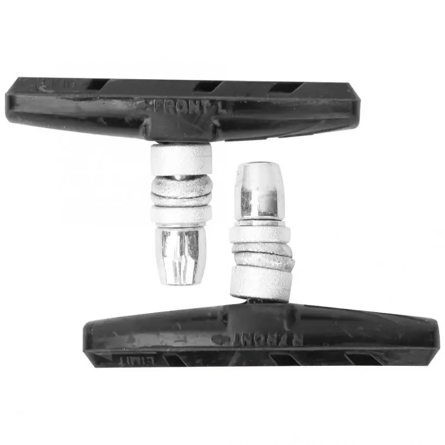 1 пара резиновые велосипедные тормозные колодки для V-анти-скольжение горный