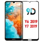 Закаленное стекло для Huawei Y6 2019, Y7 2019