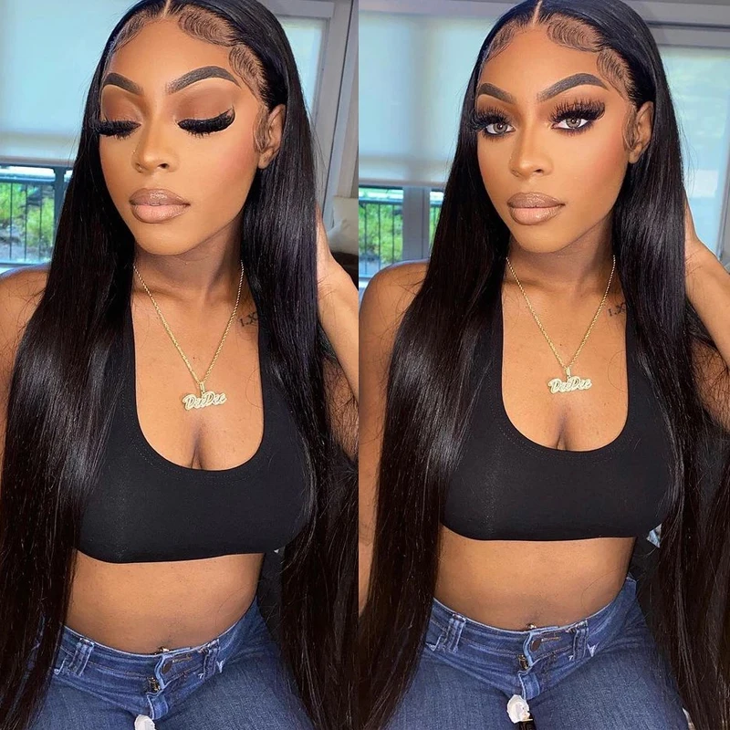Rosabeauty Brazilian weaving 100% Human Hair Bundles weave 1/3/4 Straight 20 22 24 26 Inch Remy Extensions natural hair | Шиньоны и