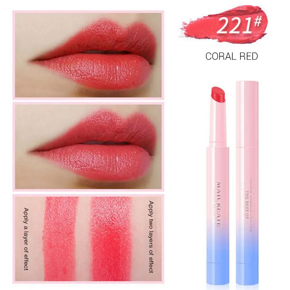 Музыка Роза красота матовая губная помада мода корейский женский подарок
