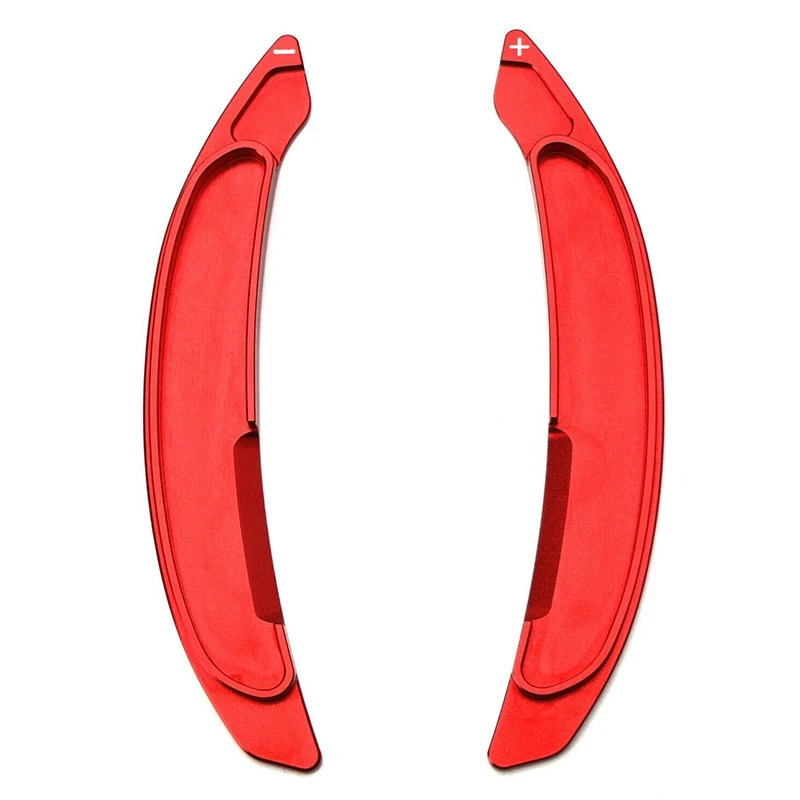 Красный алюминиевый сплав Руль весло переключения расширение для Mitsubishi Lancer Evo X