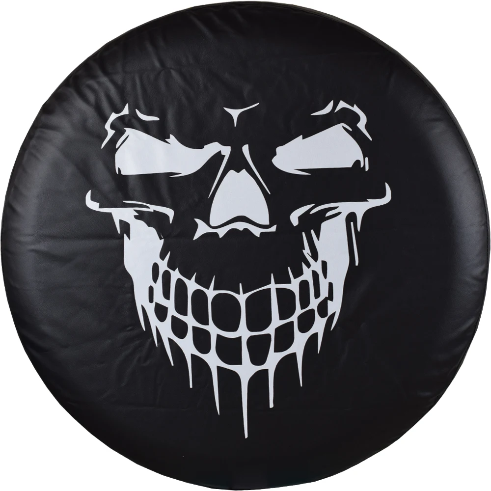 

14" 15" 16" 17" Inch PVC Leather Spare Tire Cover Case Bag Pouch Protector For Jeep Camper Travel Trailer RV SUV Truck Pickup