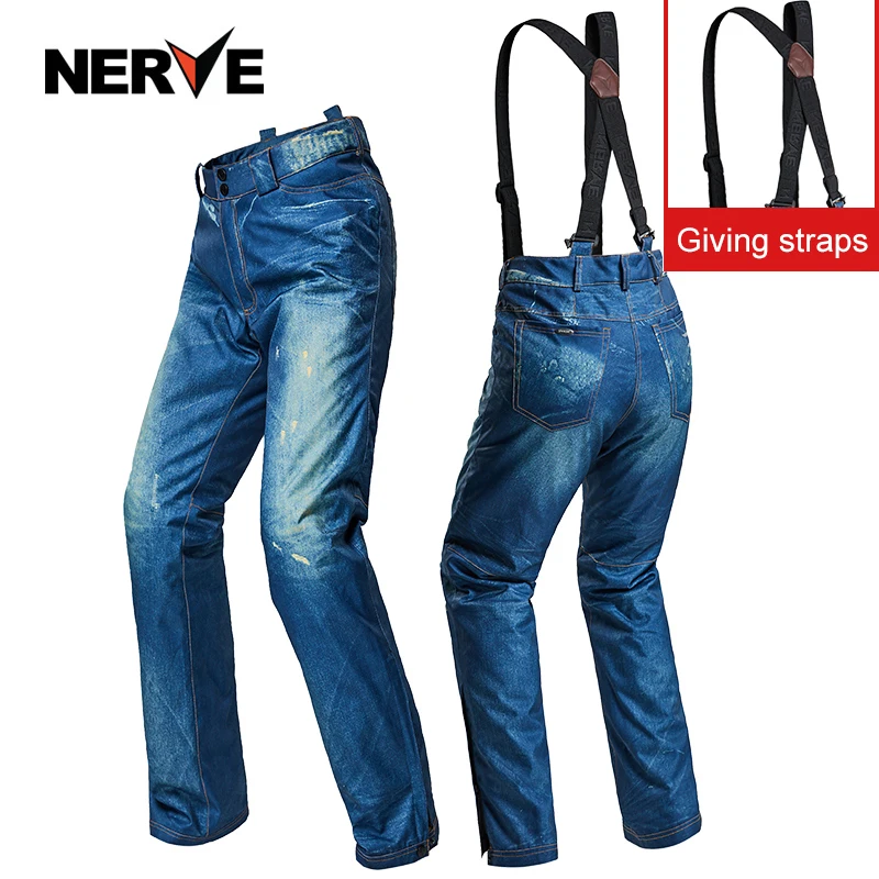 Enlarge NERVE Men Motorcycle Jeans Detachable Thermal Liner Motorcycle Pants CE Protection Armor  Riding Wear Motorcycle Gear Clothing