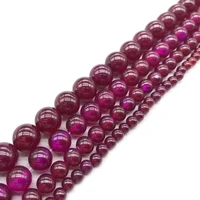 rose red carnelian agates round gem beads 15 strand 4 6 8 10mm pick size for jewelry making