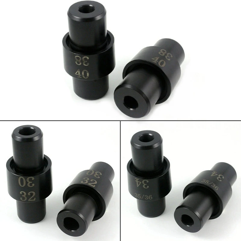 Bicycle Fork Seal Driver Tool Kit Fork Seal Installation Tool for 32/34/35/36/38/40mm Pipe Diameter Dual head Suspension Tool