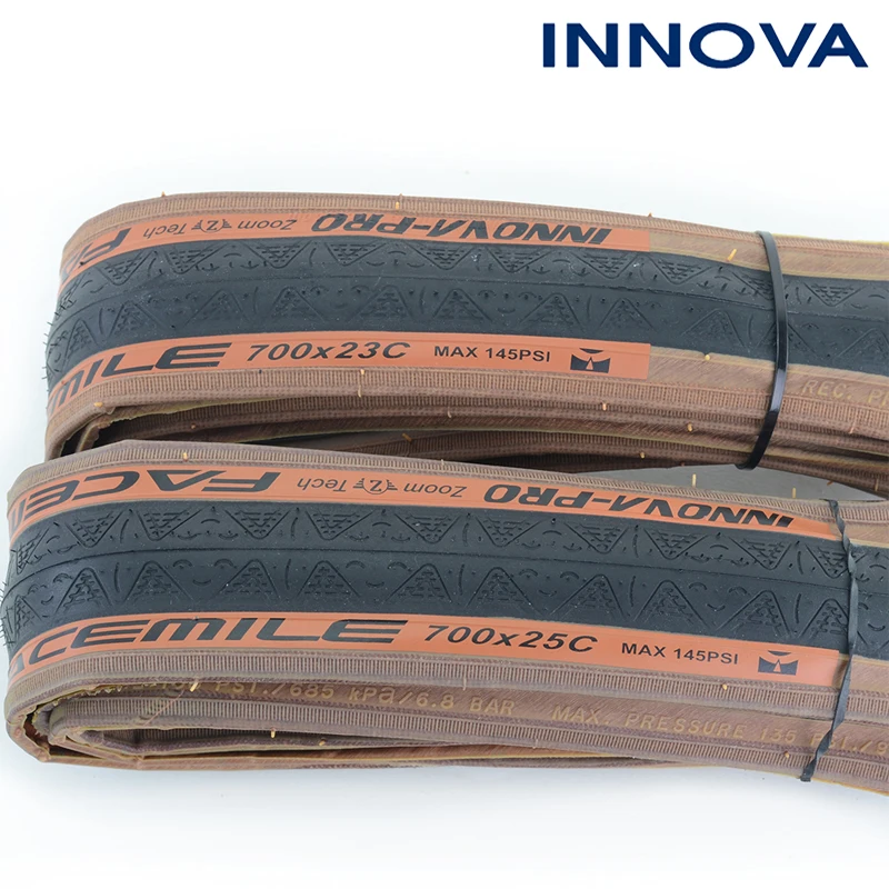Велосипедные шины INNOVA 700 x 23C 25C 120TPI MAX 145PSI Kevlar Racing противоударные для дорожного