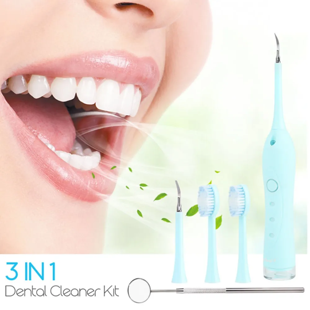 Электрическая ультразвуковая зубная щетка с зубной щеткой | Красота и здоровье