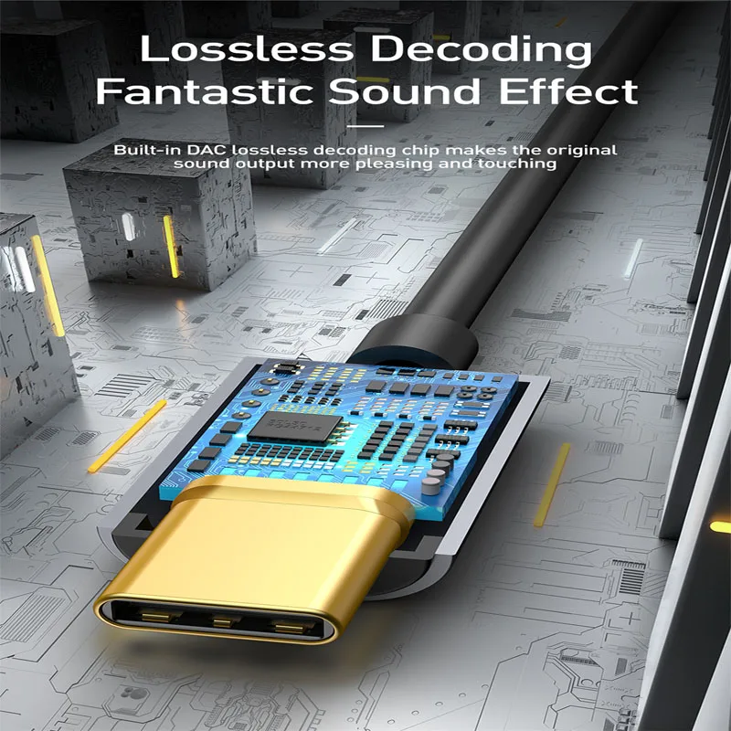 Переходник Baseus Type C папа-мама 3 5 мм адаптер для наушников Huawei P30 pro Xiaomi Oppo