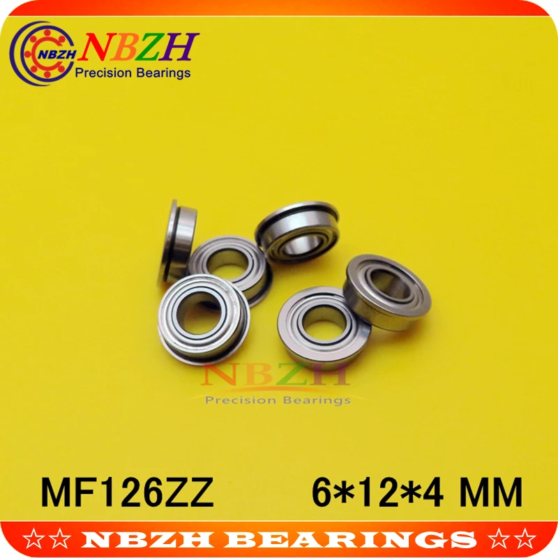 Шаровые подшипники с фланцевым фланцем MF126 ZZ MF126ZZ zz 2z F618/6*3 LF1260ZZ Глубокие шаровые